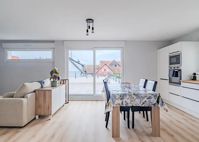 Large Terrace, Close To Europapark, Pets Ok Appartement *