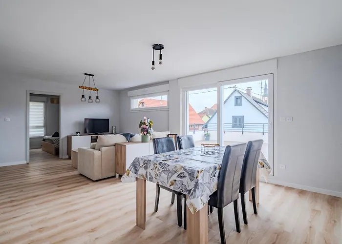 Appartement Large Terrace, Close To Europapark, Pets Ok *